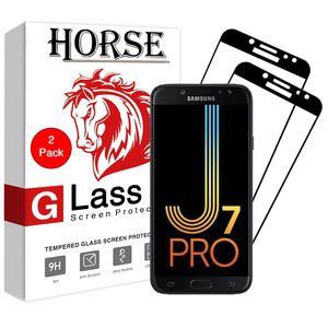 نقد و بررسی محافظ صفحه نمایش 5D هورس مدل FAG مناسب برای گوشی موبایل سامسونگ Galaxy J7 Pro بسته دو عددی توسط خریداران
