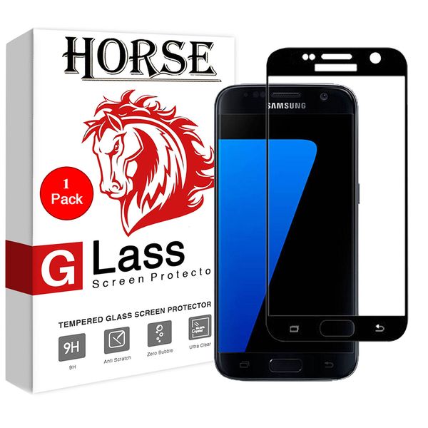 محافظ صفحه نمایش گلس 5D هورس مدل FAG مناسب برای گوشی موبایل سامسونگ Galaxy S7 محافظ صفحه نمایش گلس 5D هورس مدل FAG مناسب برای گوشی موبایل سامسونگ Galaxy S7