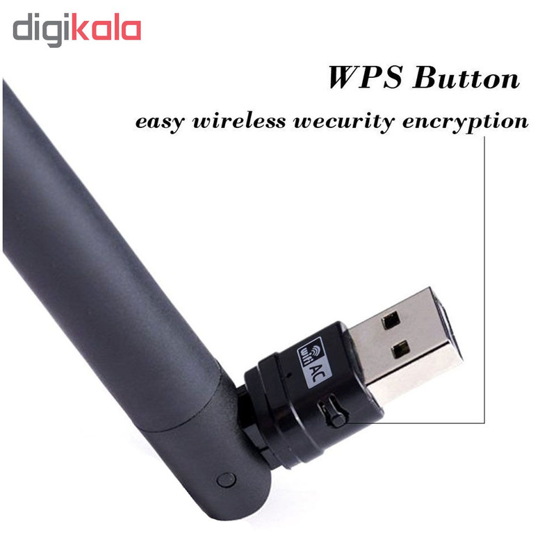 کارت شبکه USB بی سیم مدل UNT-W03 3