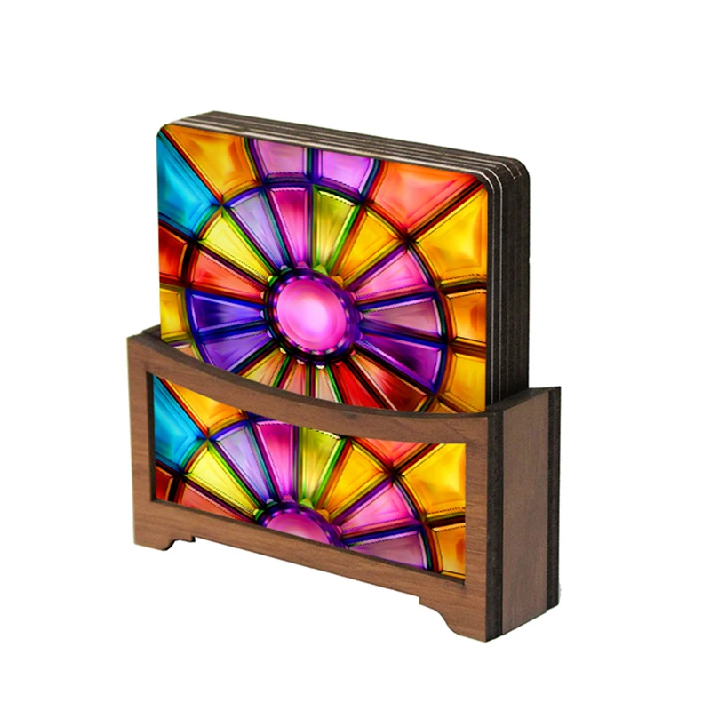 زیر لیوانی تهران جی اف ایکس مدل ZL-3265 بسته 6 عددی