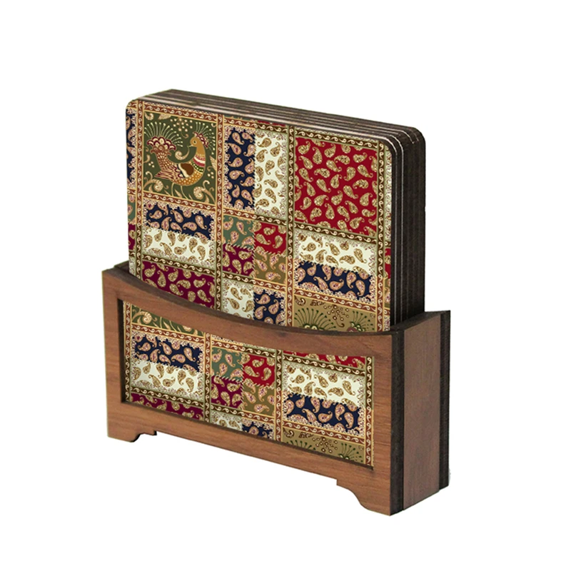 زیر لیوانی تهران جی اف ایکس مدل ZL-3268 بسته 6 عددی