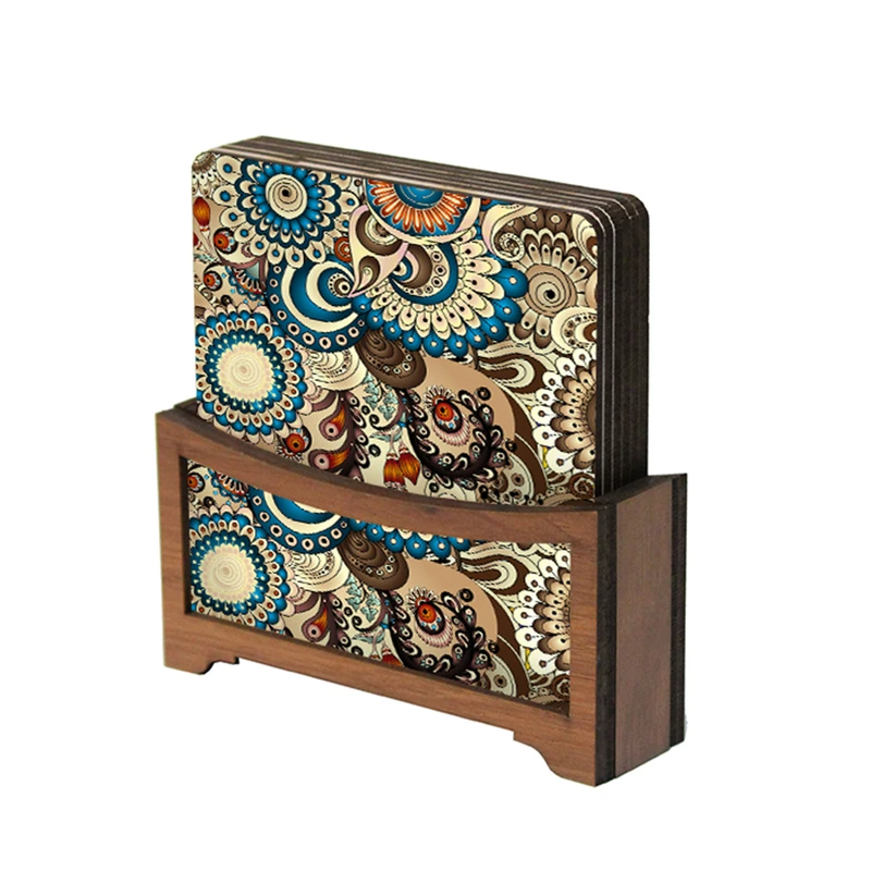 زیر لیوانی تهران جی اف ایکس مدل ZL-3270 بسته 6 عددی