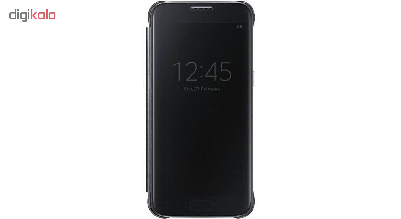 کیف کلاسوری مدل Clear view مناسب برای گوشی موبایل Galaxy S7