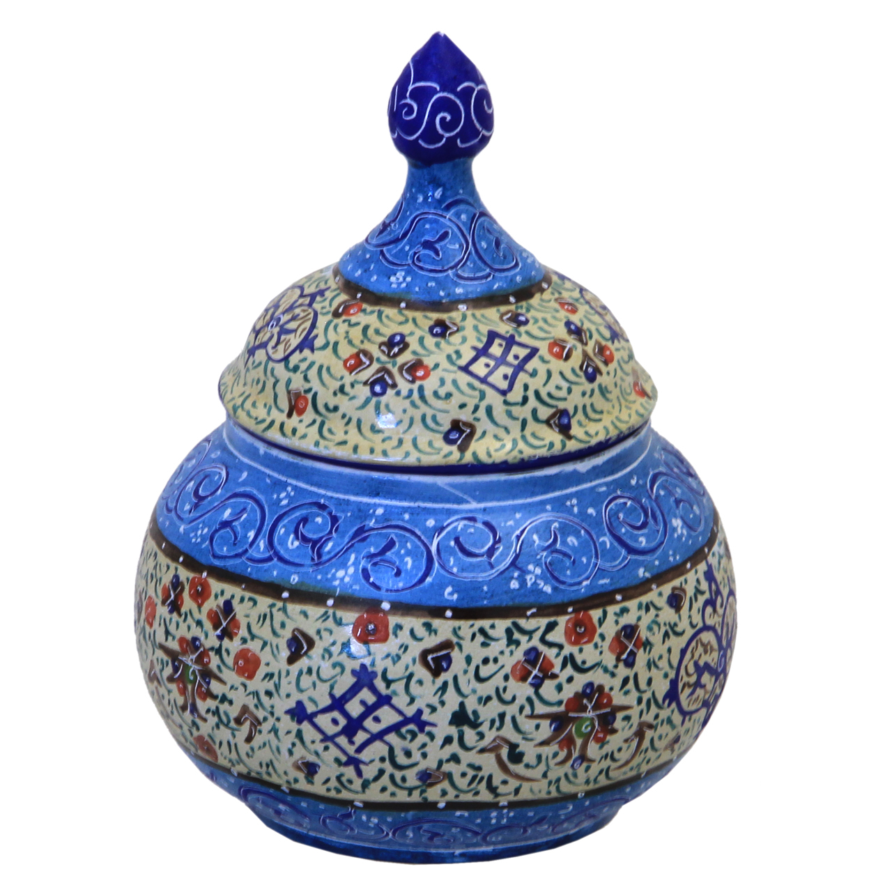 قندان میناکاری کد 2-10073 مدل 15 