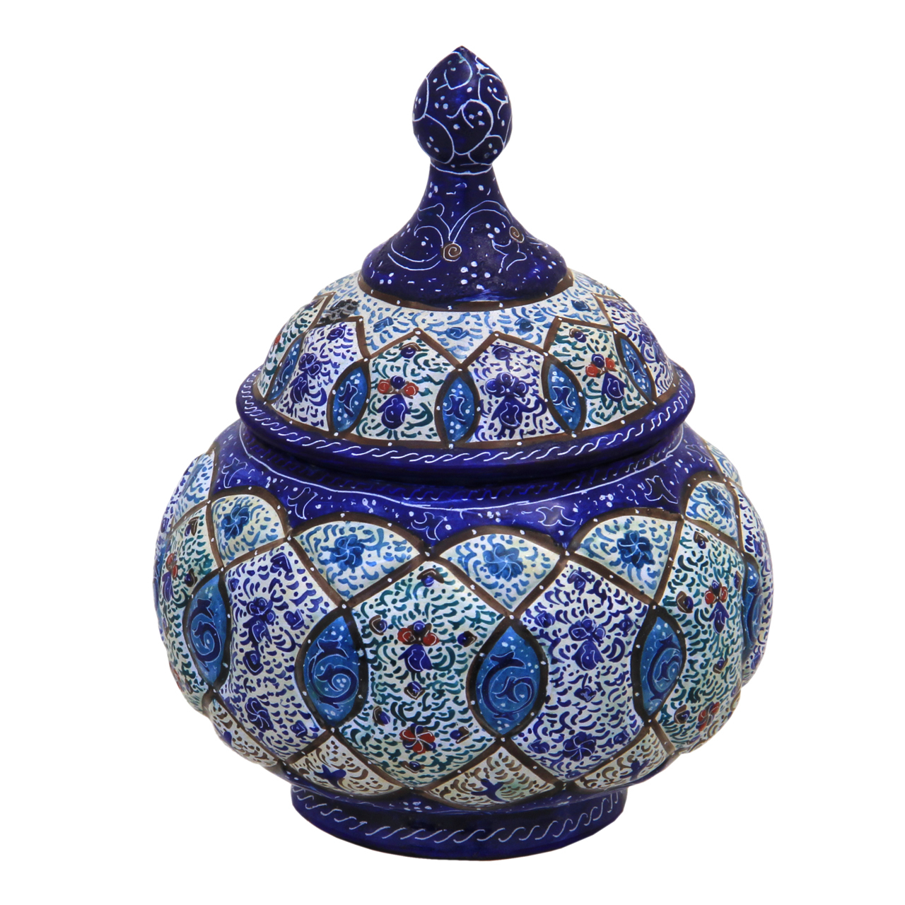 قندان میناکاری کد 1-10074 مدل 18 