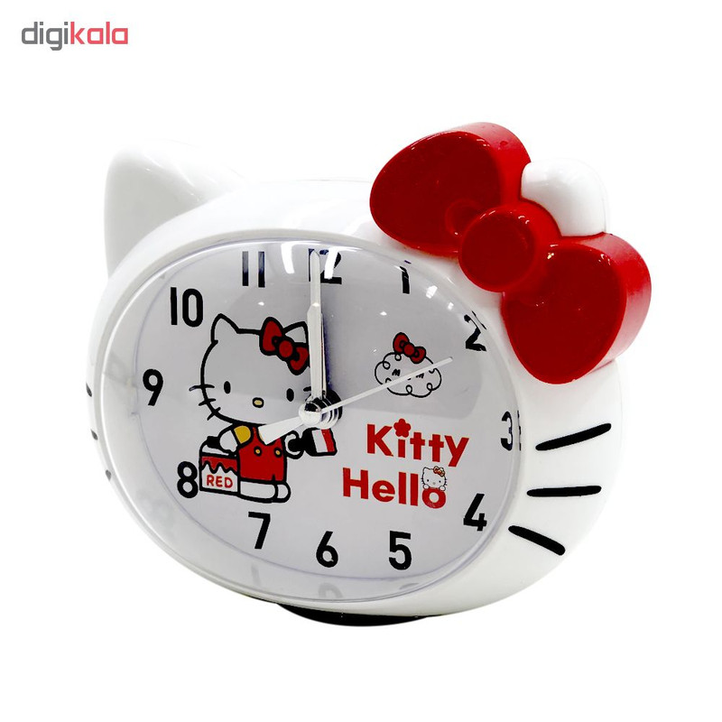 ساعت رو میزی کودک طرح هلو کیتی مدل kitty