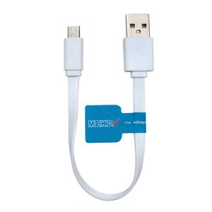 نقد و بررسی کابل تبدیل USB به microUSB مکا مدل MCU26 طول 20 سانتیمتر توسط خریداران
