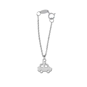 آویز ساعت نقره ترمه1 طرح ماشین کد E316