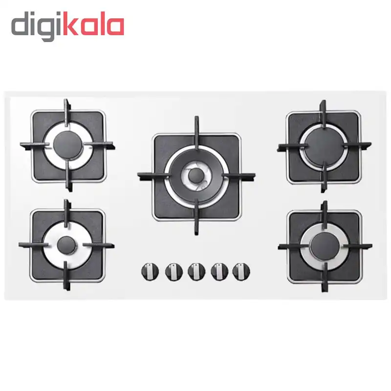 اجاق گاز صفحه ای استیل البرز مدل G-5910-W