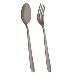 سرویس قاشق و چنگال 12 پارچه کرون کد C-01