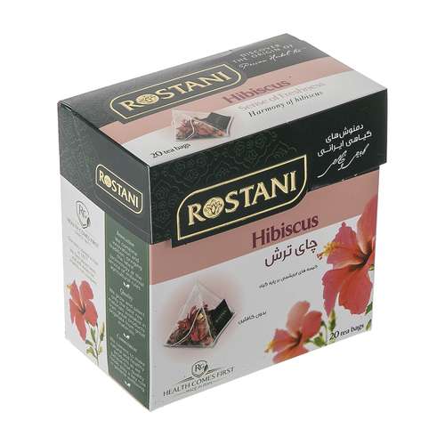 دمنوش کیسه ای چای ترش رستنی بسته 20 عددی