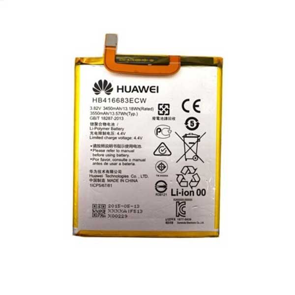 باتری موبایل مدل HB416683ECW با ظرفیت 3450 میلی آمپر ساعت مناسب برای گوشی موبایل هوآوی nexus 6p