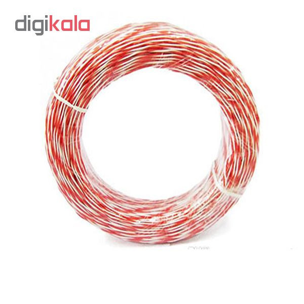 سیم تلفن رانژه مدل WIRE2-B100 بسته 100 متری