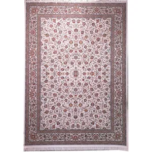   Zomord mashhad carpet code 45000 cream