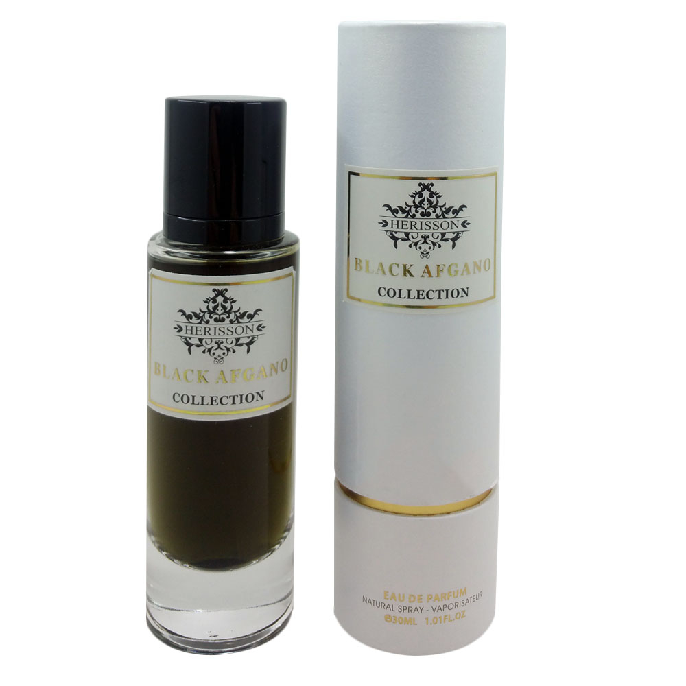 عطر جیبی مردانه هریسون مدل Black afgano حجم 30 میلی لیتر