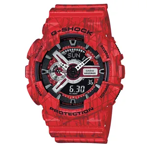 ساعت مچی عقربه ای مردانه کاسیو جی شاک مدل GA-110SL-4ADR