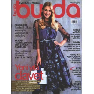 مجله مد لباس بوردا شماره 12 سال2018  به همراه 24 صفحه الگو