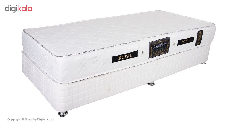 تخت خواب دونفره رویال کد V105 سایز 160x200 سانتی متر به همراه تشک