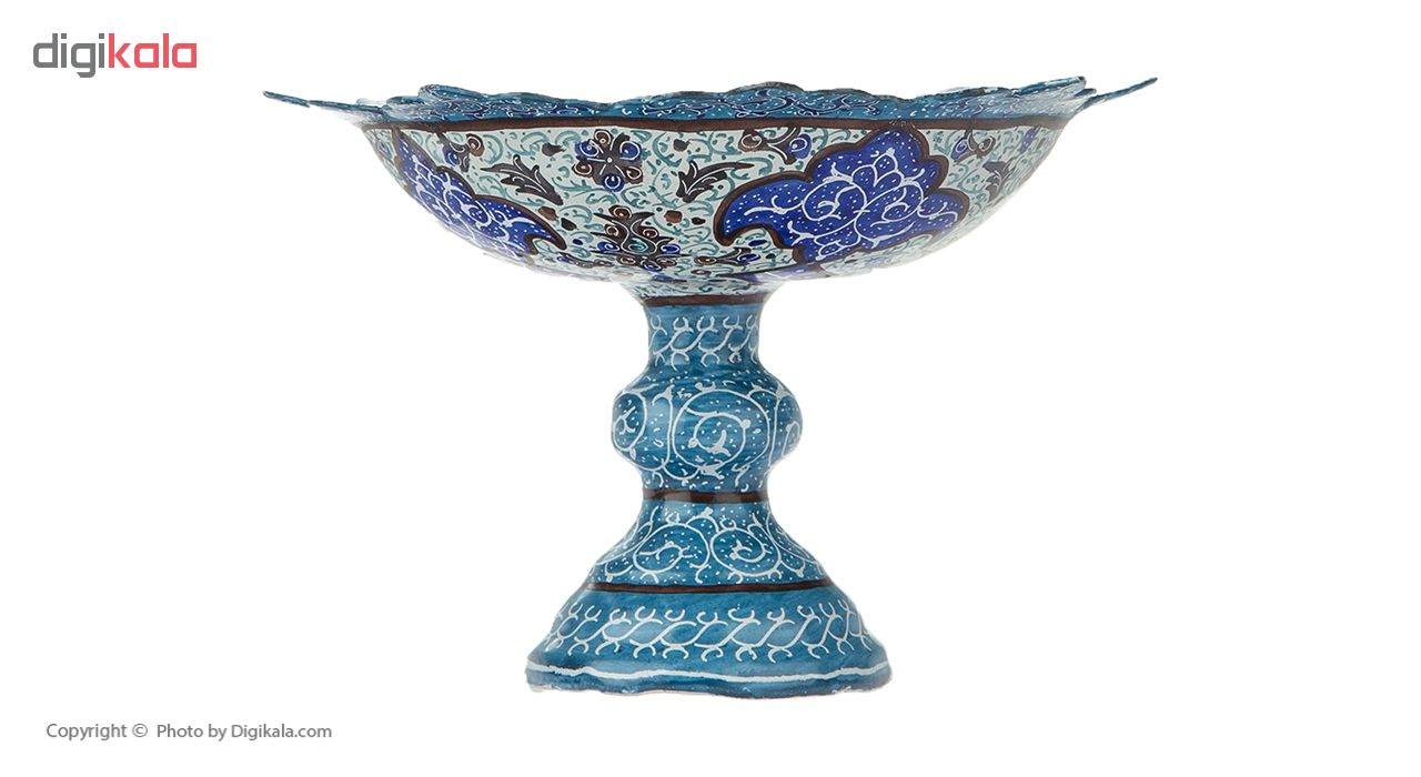 سرویس چای خوری مسی میناکاری شده اثر سلطانی کد 63