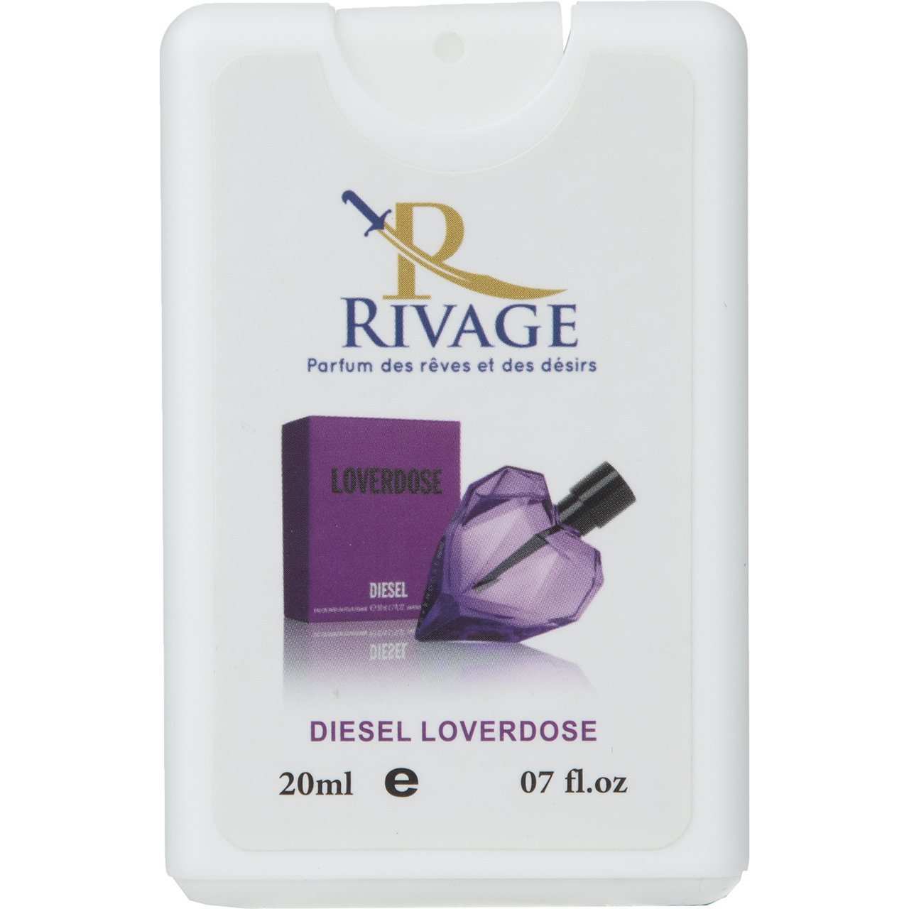 عطر جیبی ریواج مدل Diesel Loverdose حجم 20میلی لیتر