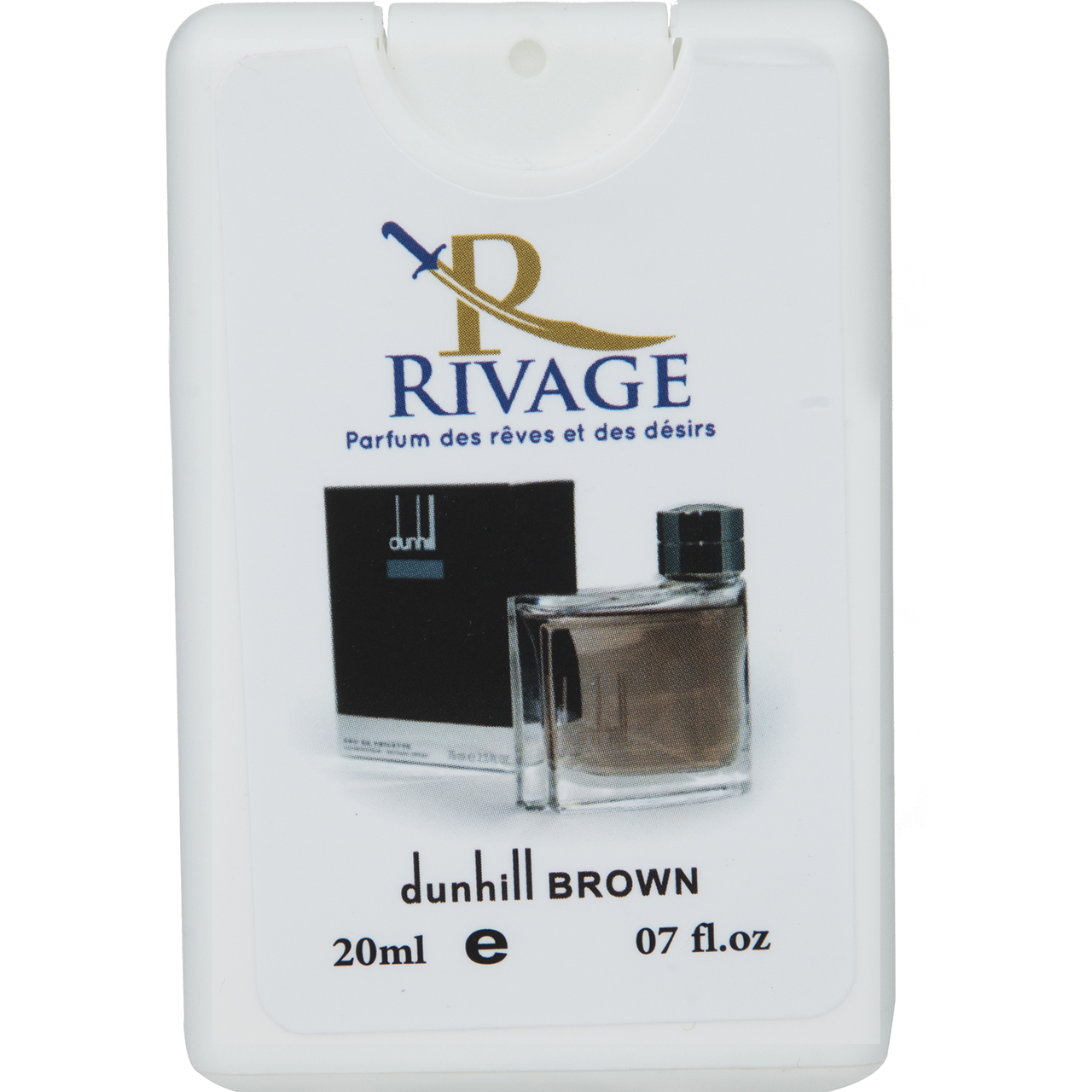 عطر جیبی ریواج مدل Dunhil Brown حجم 20 میلی لیتر