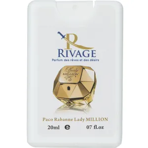 عطر جیبی ریواج مدل Lady million حجم 20 میلی لیتر