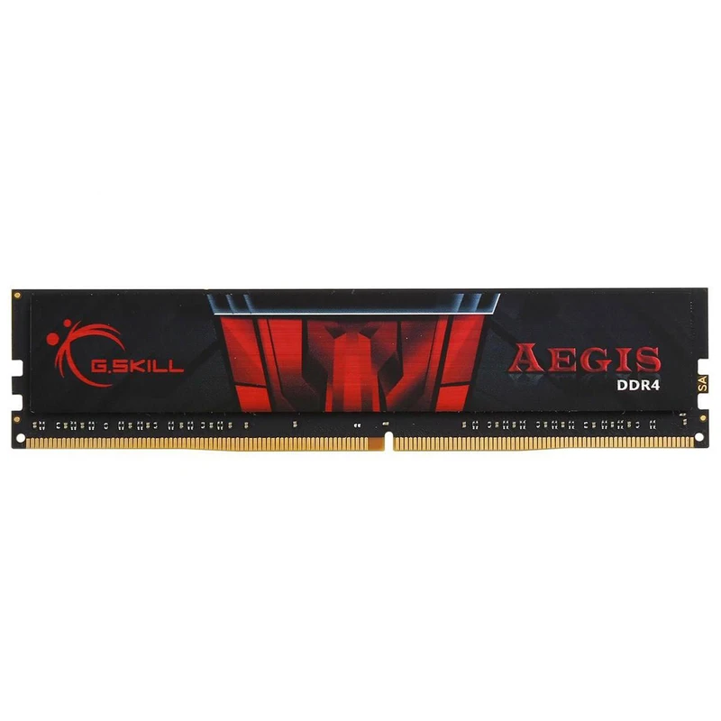 رم دسکتاپ DDR4 تک کاناله 2400 مگاهرتز CL17 جی اسکیل مدل Aegis ظرفیت 4 گیگابایت