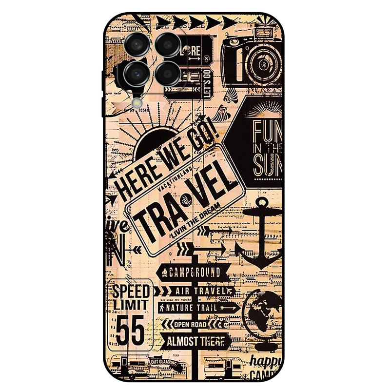 کاور مگافون طرح مسافرت مدل 8098 مناسب برای گوشی موبایل سامسونگ Galaxy M33 5G      