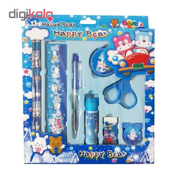 ست نقاشی 9تکه طرح خرس کد happy