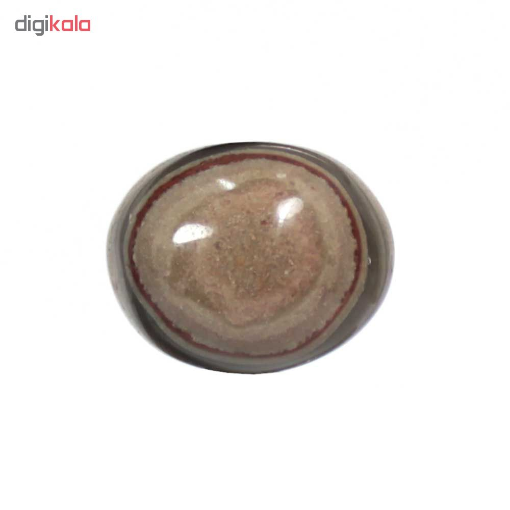 سنگ عقیق باباقوری یمنی مدل 5416