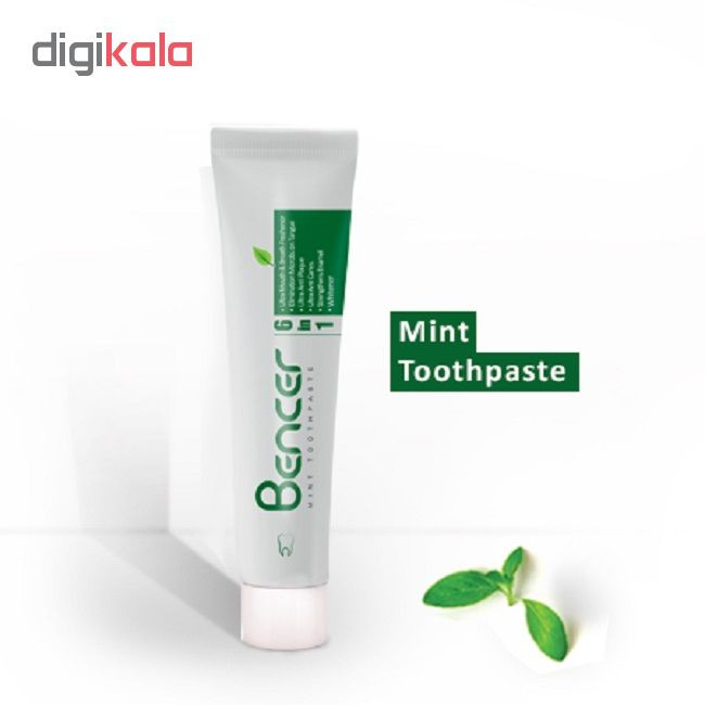 خمیر دندان بنسر مدل Mint حجم 80 میلی لیتر بسته 2 عددی خمیر دندان بنسر مدل Mint حجم 80 میلی لیتر بسته 2 عددی