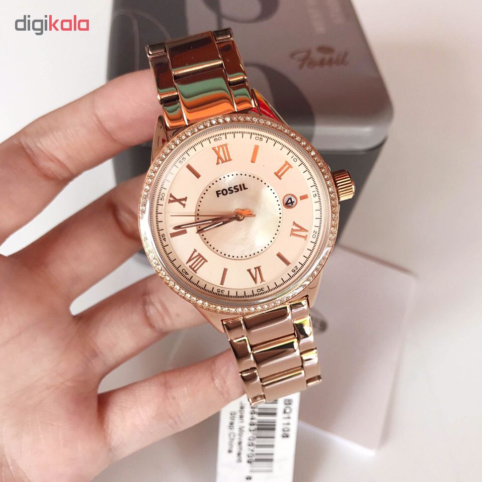 ساعت مچی عقربه ای زنانه فسیل مدل BQ1108