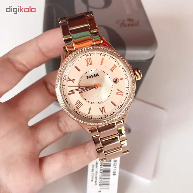 ساعت مچی عقربه ای زنانه فسیل مدل BQ1108