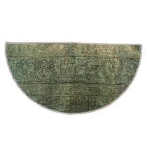 فرش دستبافت وینتیج نیم متری کد 9709032