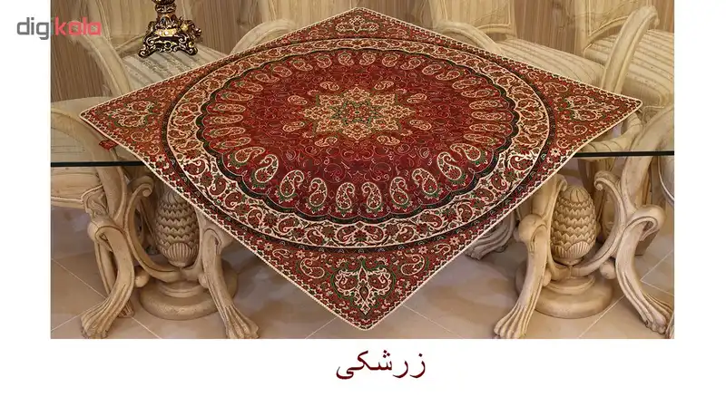 رومیزی ترمه سالاری مدل فرشته