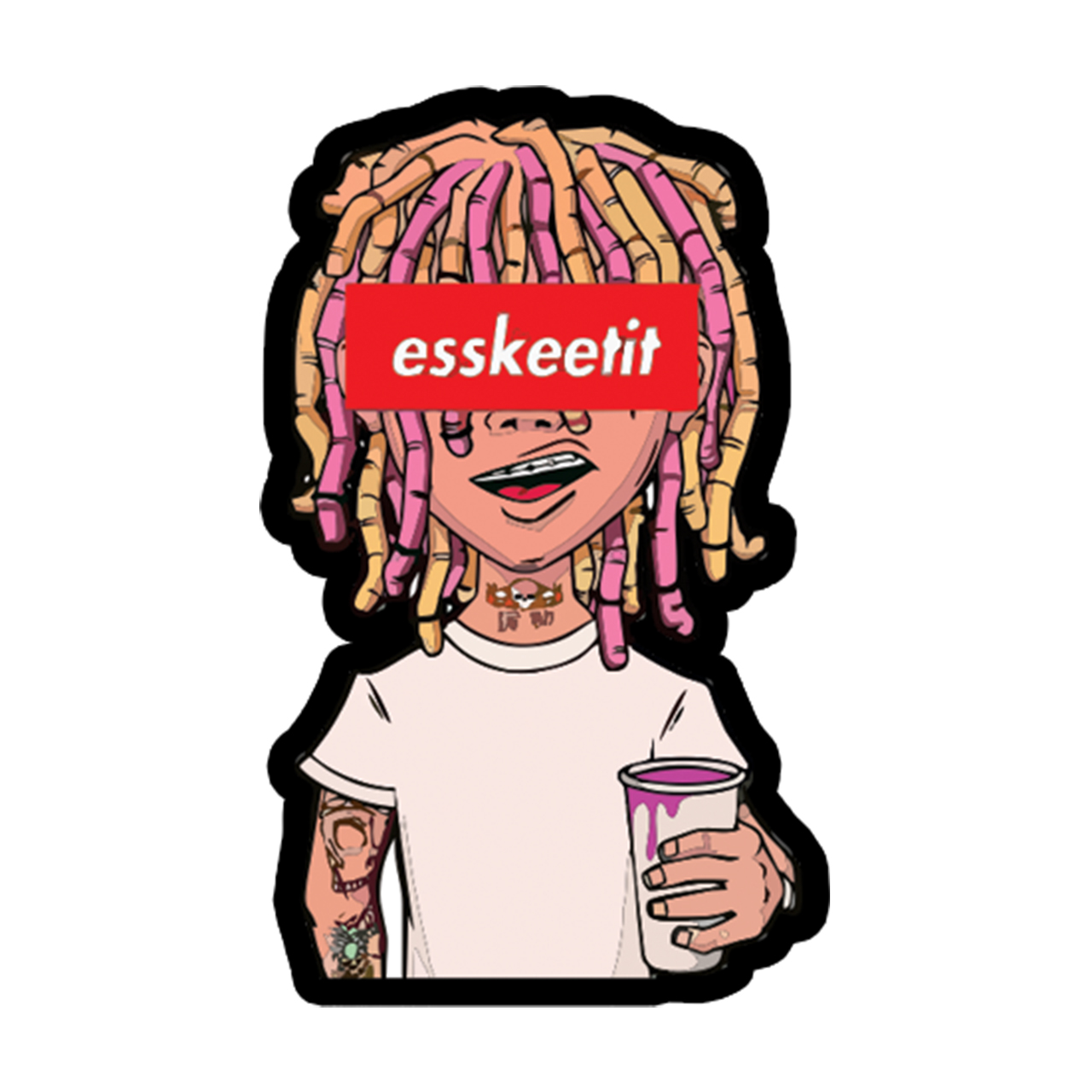 استیکر مدل esskeetit