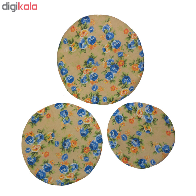دم کنی سه تکه طرح گل مدل P03