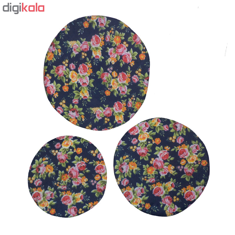 دم کنی سه تکه طرح گل مدل P03