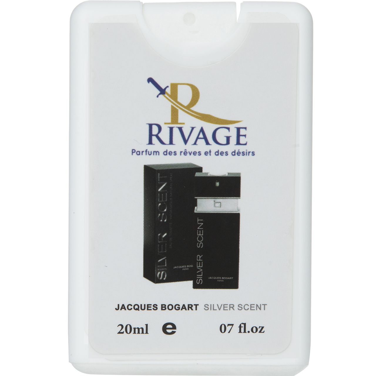 عطر جیبی ریواج مدل Silver scent حجم 20 میلی لیتر
