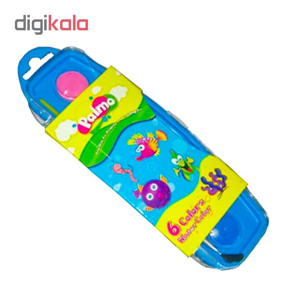 آبرنگ 6 رنگ پالمو کد 5201 Z