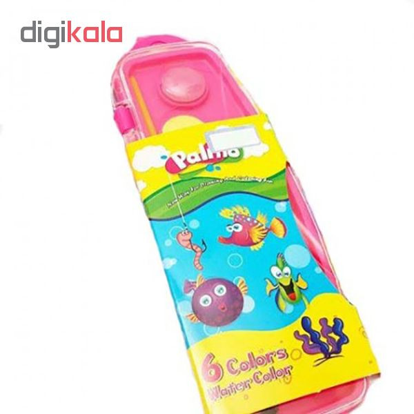 آبرنگ 6 رنگ پالمو کد 5201 Z