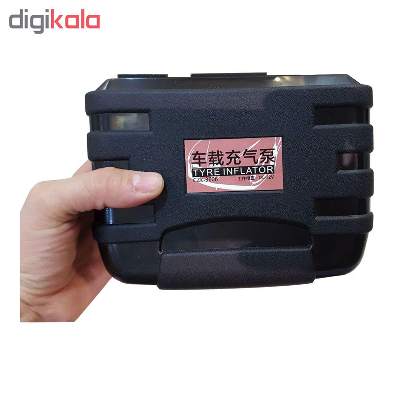 کمپرسور باد فندکی تری اینفلاتور مدل CZK-3606 کمپرسور باد فندکی تری اینفلاتور مدل CZK-3606