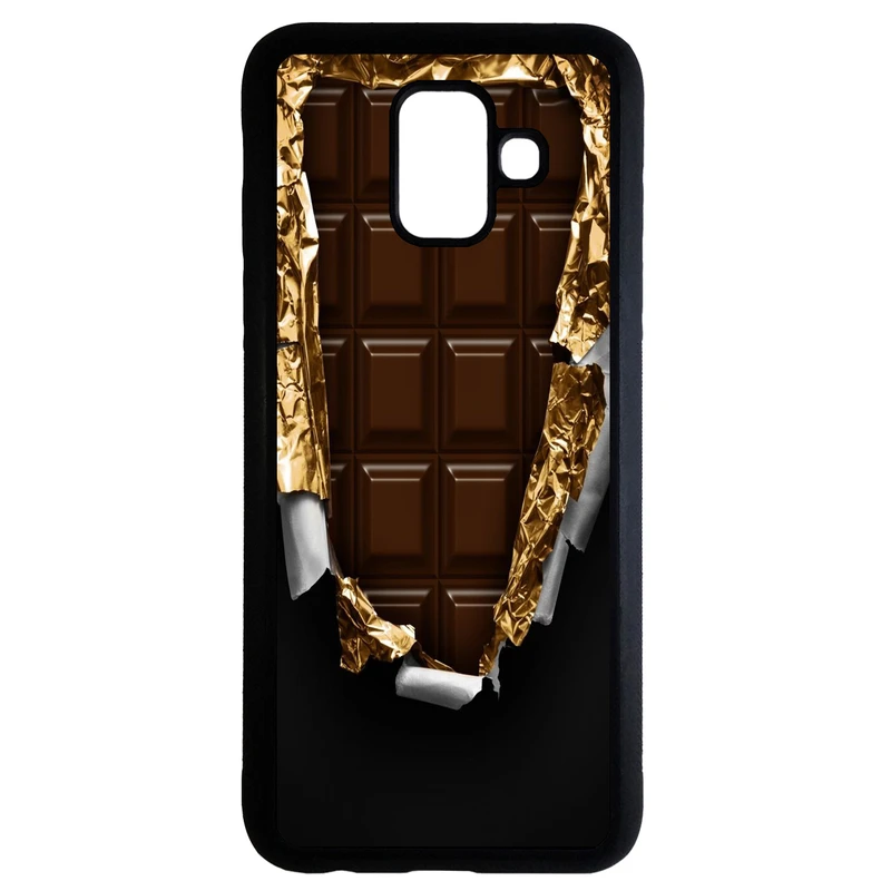 کاور طرح شکلات کد 6611 مناسب برای گوشی موبایل سامسونگ galaxy a6 plus