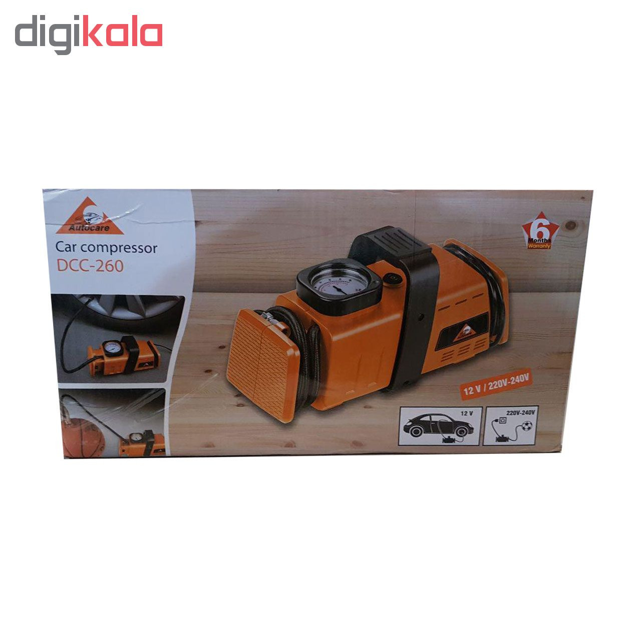 کمپرسور باد اتو کر مدل DCC-260 کمپرسور باد اتو کر مدل DCC-260