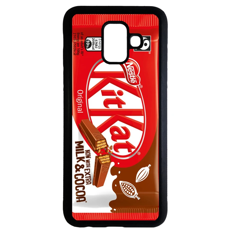 کاور طرح کیت کت کد 6631 مناسب برای گوشی موبایل سامسونگ galaxy a6 plus