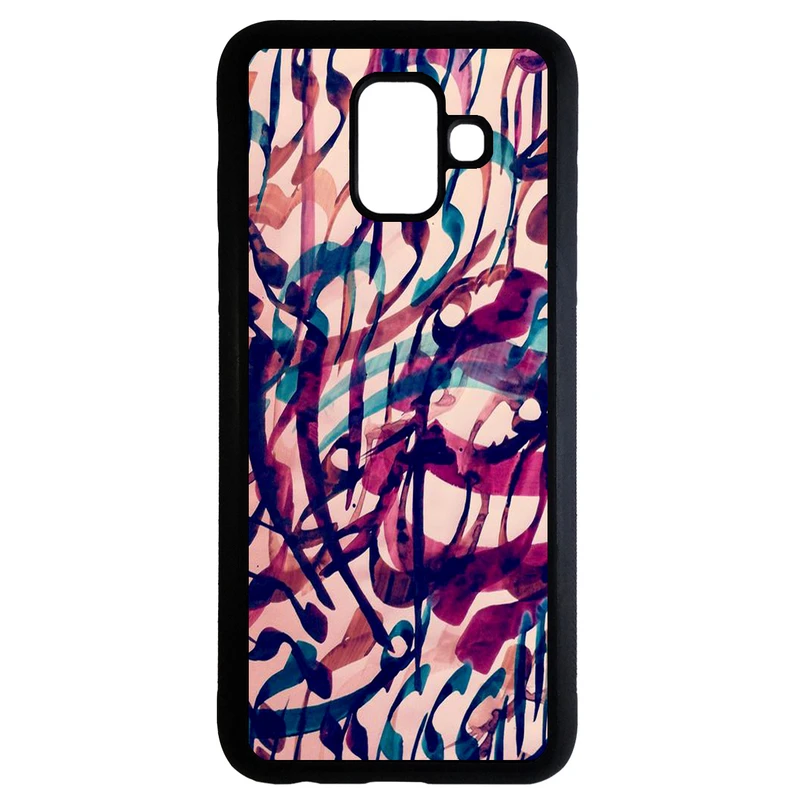کاور طرح نستعلیق کد 6638 مناسب برای گوشی موبایل سامسونگ galaxy a6 plus
