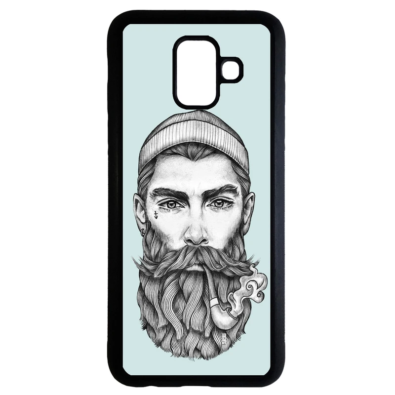کاور طرح مرد کد 6681 مناسب برای گوشی موبایل سامسونگ galaxy a8 2018