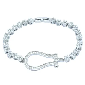 دستبند نقره مدل N584