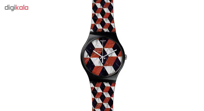 ساعت مچی عقربه ای مردانه سواچ مدل SUOB142