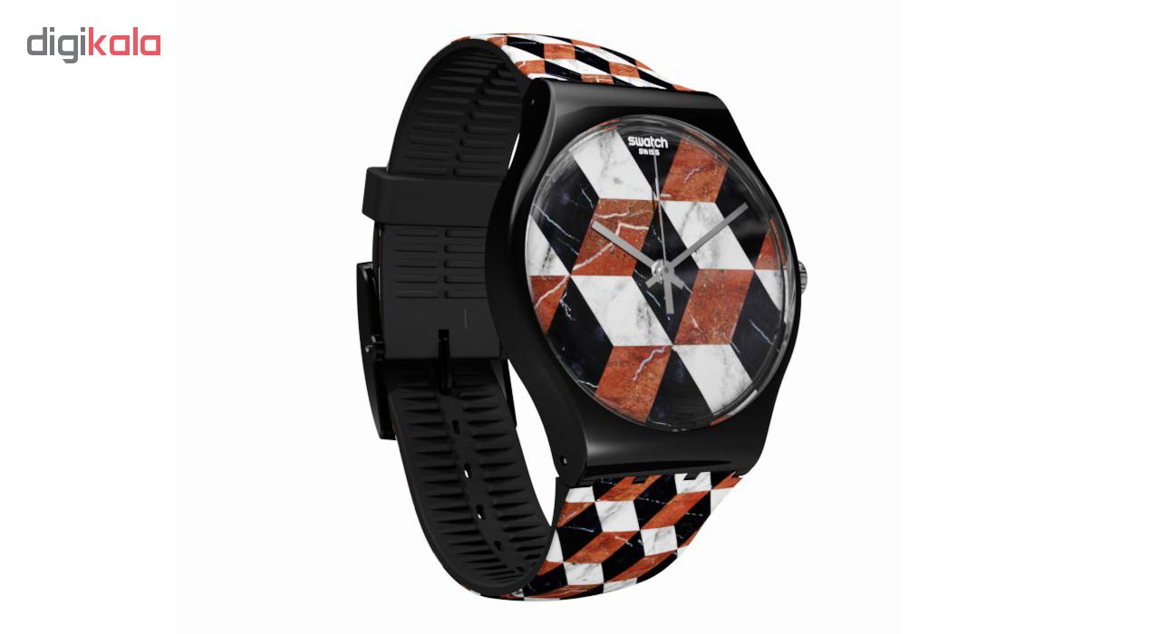 ساعت مچی عقربه ای مردانه سواچ مدل SUOB142